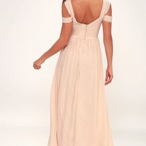make me move blush pink maxi dress